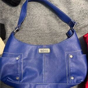 Kenneth Cole Reaction Royal Blue Shoulder Bag